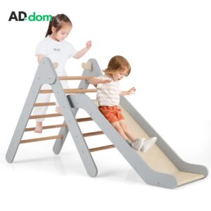 Montessori set za penjanje sa toboganom