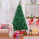 Umjetna božićna jelka od PVC-a visine oko 183 cm, sa stalkom